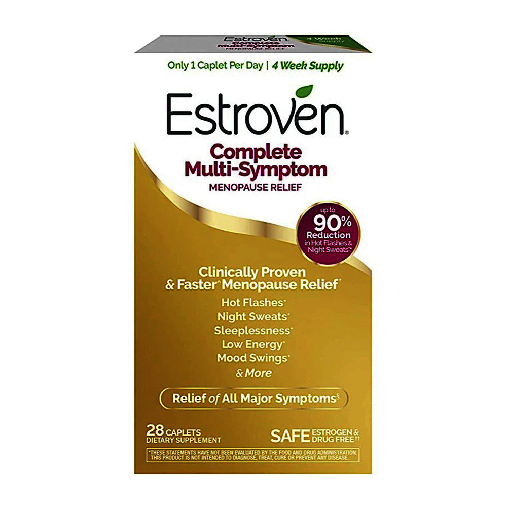 Estroven Complete Multi-Symptom Menopause Relief Caplets, 28 Ea